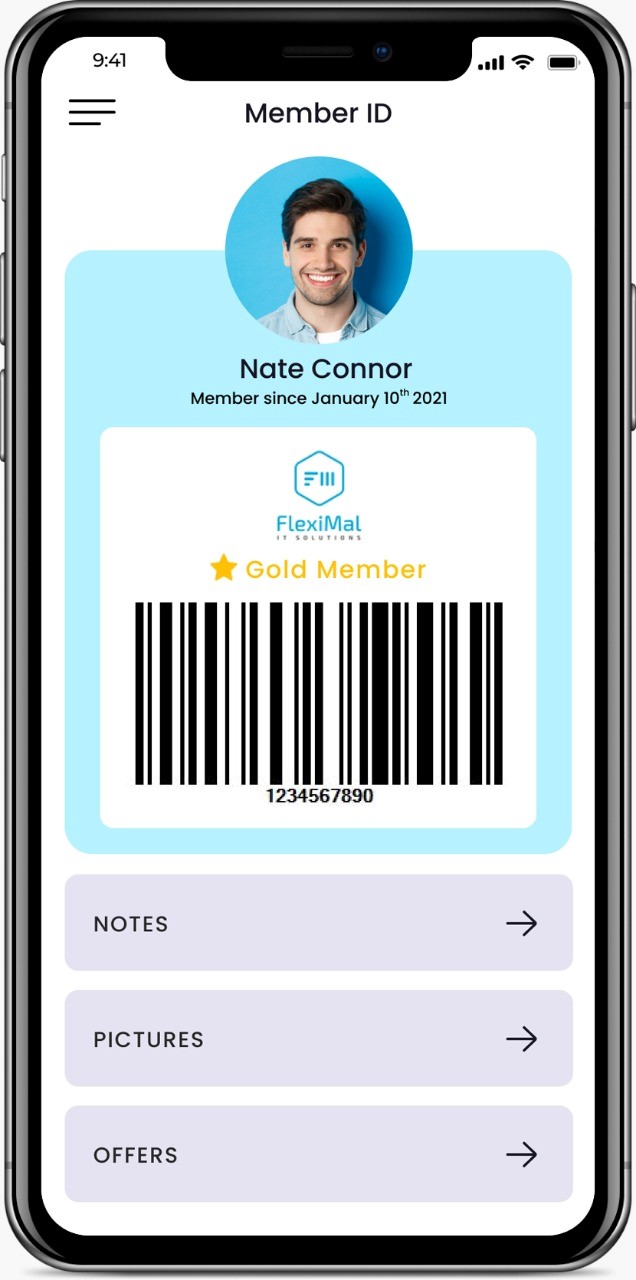 FlexiMal-Mobile-App-Membership-DigitalID
