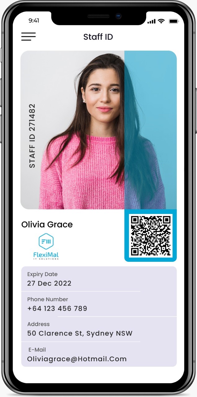 FlexiMal_MobileApp_StaffID
